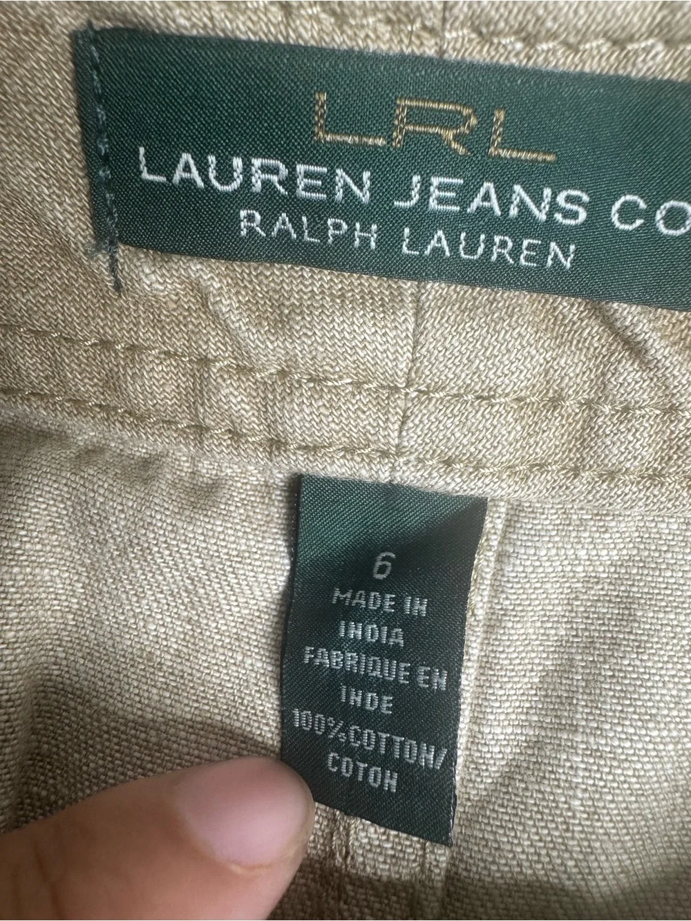 Lauren Jeans Co. Skirt Size LRL Ralph Lauren - Picture 6 of 10